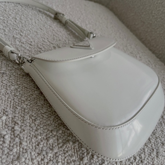 Prada white mini Cleo - Picture 4 of 10